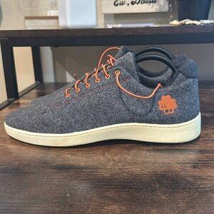 Baabuk Gray Wool sneakers size‎ 43 ( 10 US)